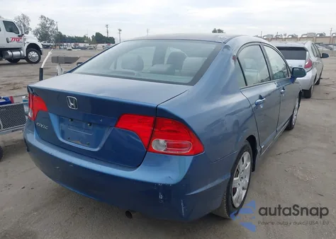 2008 Honda Civic Lx z USA, uszkodzony, nr VIN 2HGFA16528H528227